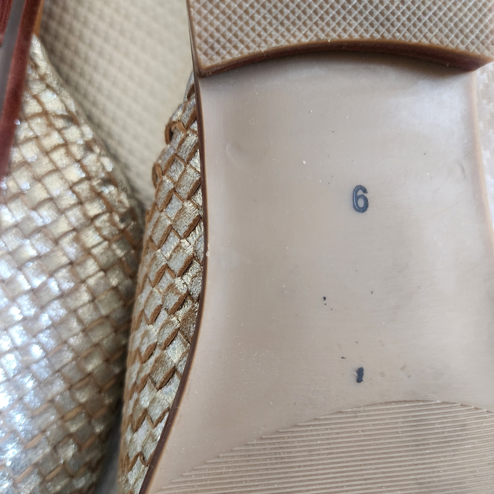 Seychelles Places To Go Free People Woven Golden Tan  Mules - Picture 6 of 12